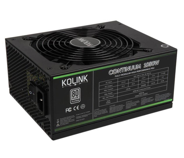 Kolink Continuum 1050W 80 Plus Platinum - 642412 - zdjęcie